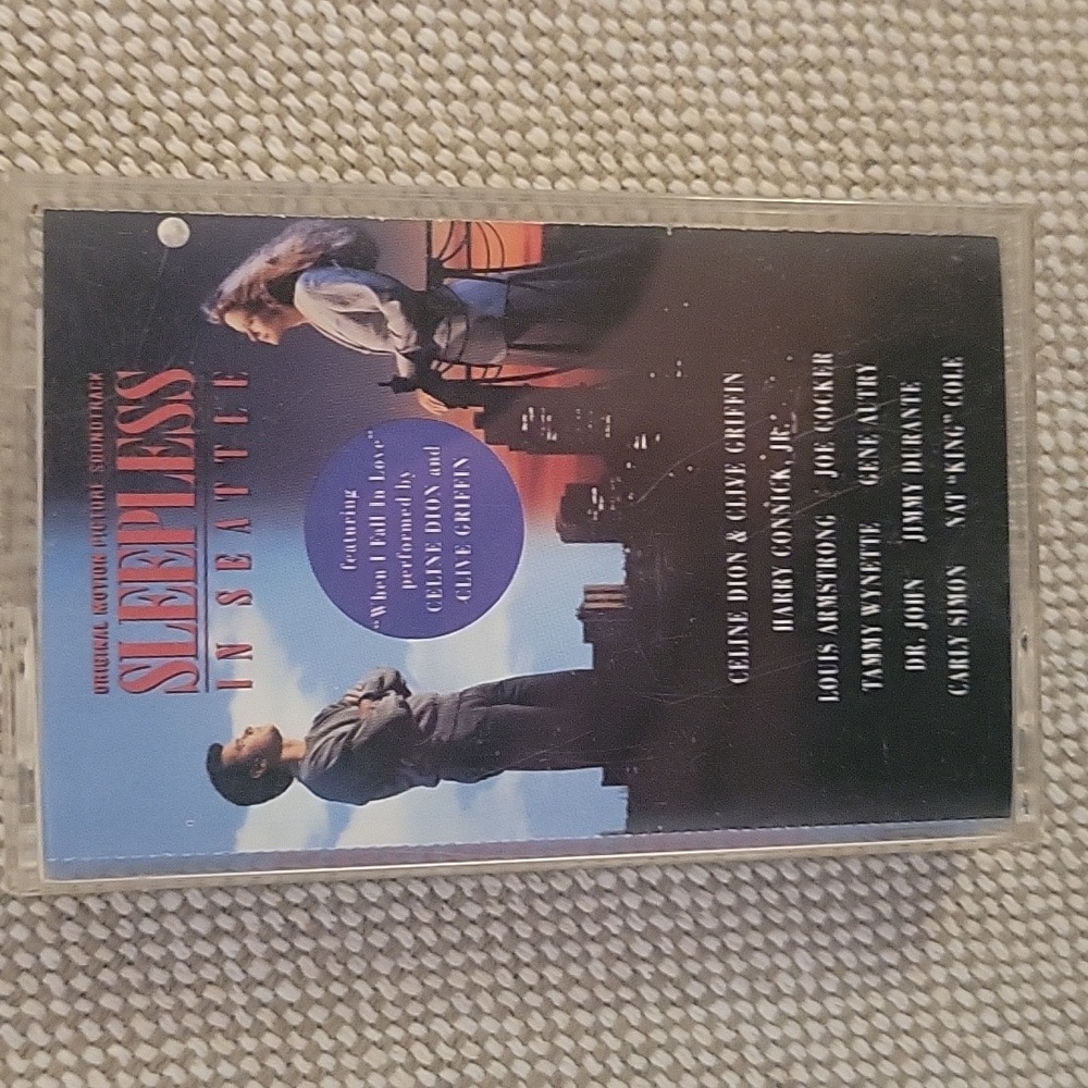 Sleepless in Seattle Soundtrack Cassette